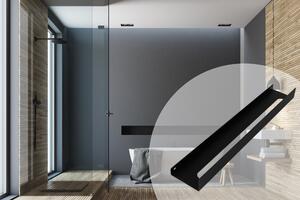 Fürdőszobai polc SF02 60cm black matt
