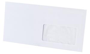 Bluering Boríték LA4 szilikonos bélésnyomott jobb ablak 45x90mm 110×220mm J20A15 fehér