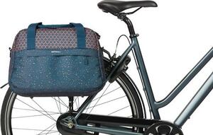 Torba BASIL FLAIR CARRY ALL BICYCLE BAG, HOOK-ON, 18L, Wodoodporna, Navy (NEW 2025)