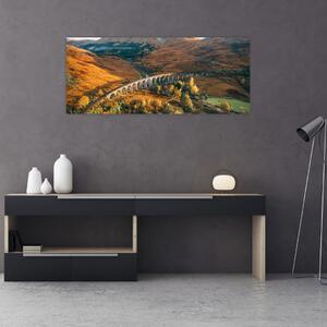 Híd képe a skót völgyben (120x50 cm)