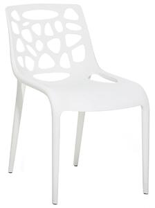 Kerti szék Szintetikus anyag Fehér MORGAN