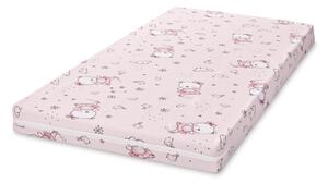 LORELLI Classic Habszivacs matrac 60x120x9 cm - Pink Baller