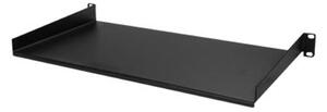 StarTech.com 1U Server Rack Cabinet Shelf - Fixed 10" Deep Cantilever Rackmount Tray for 19" Data/AV/Network Enclosure w/cage nuts, screws rack shelf - 1U