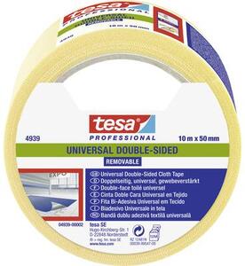 Tesa UNIVERSAL REMOVABLE (04939-00002-11) Fektető szalag ® Professional Fehér (H x Sz) 10 m x 50 mm 1 db