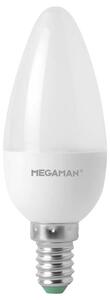 Megaman LED fényforrás gyertya forma E14 40W melegfehér (MM21072)