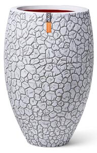 Capi Deluxe Clay elegáns elefántcsontszínű váza 50 x 72 cm