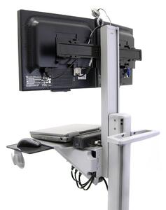 Ergotron Dual WideView WorkSpace monitor tartó és munkaállomás max 22" 20.9kg (24-194-055)