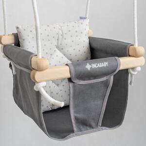 INCABABY Junior Hinta Basic - Grey Stars 5999569332354
