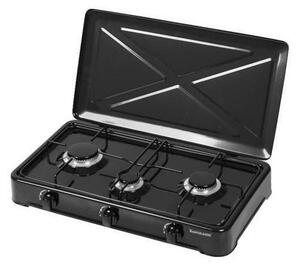 Ravanson K-03TB 3 zónás gáz főzőlap 4300W fekete