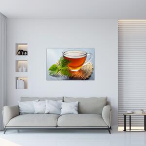 Egy csésze teaképe (90x60 cm)