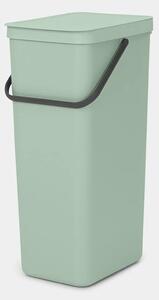 Brabantia Sort & Go 40 literes hulladékgyűjtő szemetes - Világoszöld