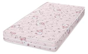 LORELLI Relax szivacs matrac 60x120x10 cm - Pink Balerina Bear