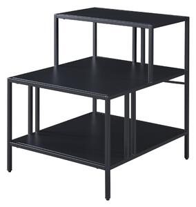 Kisasztal Kumlinge 50x60x60cm fekete