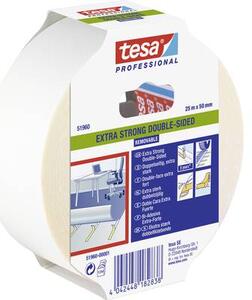 Tesa EXTRA STRONG (51960-00001-11) Fektető szalag ® Professional Átlátszó (H x Sz) 25 m x 50 mm 1 db