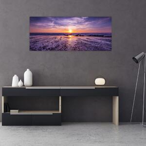 Tengerparti kép - naplemente (120x50 cm)