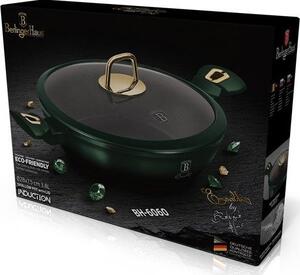 BerlingerHaus BH/6060 Emerald Collection Lábas - Kovácsolt Alumínium, Smaragdzöld