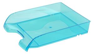 Bluering Irattálca műanyag 550 extra széles 345x270x67mm, , áttetsző kék (550 TRANSPARENT BLUE)