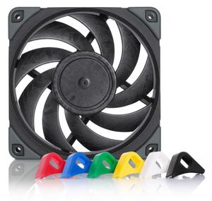 Noctua NF-A12x25 PWM chromax.black.swap hűtő ventilátor 12cm