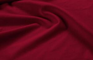 Piros bársony háromszemélyes kanapé MICADONI JADE 220 cm