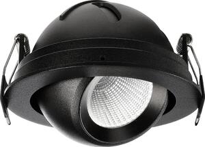 Deko Light Bellatrix LED-es beépíthető lámpa EEK: G (A - G) LED Fixen beépített LED-es 9.0 W Fekete (565341)