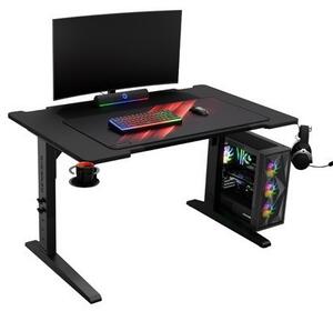 Genesis Holm Modular 120 RGB Gamer asztal 180 x 120 x 90 cm - Fekete