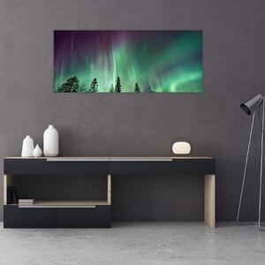 Északi fény képe (120x50 cm)
