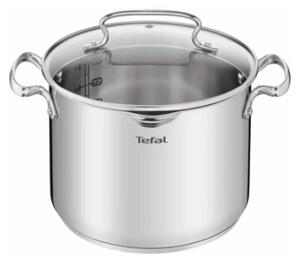 Tefal G7197956 Duetto+ Lábas Üveg fedővel 22cm / 6.1L - Inox