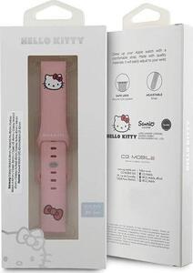Hello Kitty Univerzális Óra szíj Szilikon 20mm - Pink