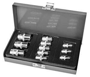 Proline Set 11 db Cv Aljzat Torx Aljzattal:1/2-3/8-1/4'', E4-20