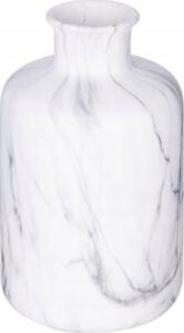 Suite 54" Jarrón De Mármol Blanco H18cm