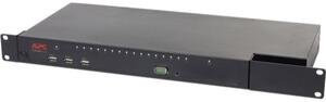 APC KVM1116R KVM kapcsoló Keretállvány Fekete