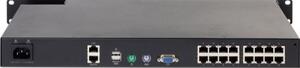 APC KVM1116R KVM kapcsoló Keretállvány Fekete