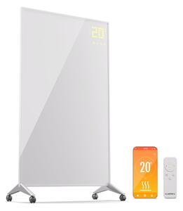 Klarstein Wonderwall Smart Bornholm, infravörös hősugárzó, 60 x 100 cm, 600 W, applikáció