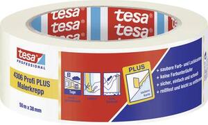 Tesa PREMIUM (04306-00045-02) Krepp szalag krepp® Bézs (H x Sz) 50 m x 38 mm 1 db