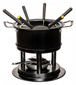 Juego De Fondue De Acero Inoxidable Para 6 Personas