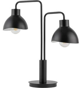 Lampa stołowa Sigma Czarna lampa stołowa Holi metalowa na biurko do gabinetu