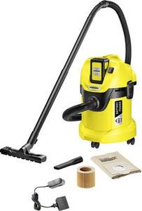 Kärcher WD 3 Battery 1.629-911.0 Nedves-/száraz porszívó 300 W 17 l 1 akkuval