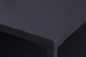 Design dohányzóasztal Damaris 70 cm fekete - II.osztály