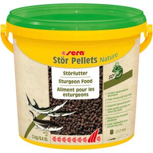 SERA 106684 Pond Sturgeon Granules - Kerti tó haltáp haleledel 3800ml