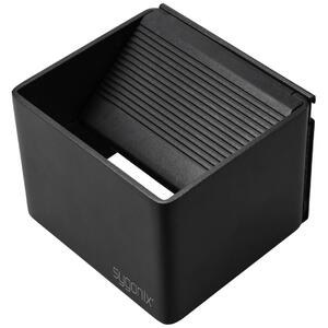 Sygonix LED-es fali lámpa mozgásjelzővel LED Fixen beépített LED-es 2 W Fekete (SY-6053268)