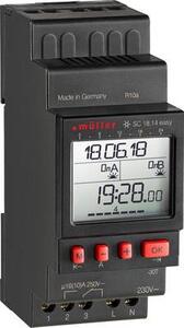 Kalapsínes időkapcsoló óra Digitális Müller SC 18.14 easy NFC 230 V 16 A/250 V