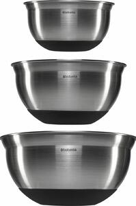 Brabantia 363900 Rozsdamentes Acél keverőtál készlet 1+1.6+3L - Inox