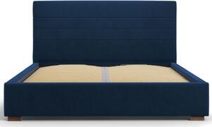 MICADONI ARANDA királykék bársony ágy 180 x 200 cm
