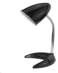Avide BASIC C talpú fekete + 4W LED Asztali lámpa