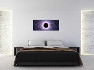 A kör absztrakció képe (120x50 cm)
