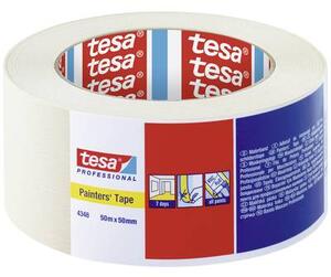 Tesa STANDARD (04348-00019-03) Krepp szalag krepp® Bézs (H x Sz) 50 m x 50 mm 1 db