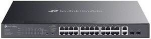 TP-Link Omada ES228GMP hálózati kapcsoló Vezérelt L2 Gigabit Ethernet (10/100/1000) Ethernet-áramellátás (PoE) támogatása Fekete