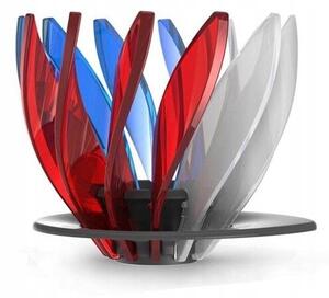 Dripper Hario V60 SUIREN - Biało-Niebiesko-Czerwony