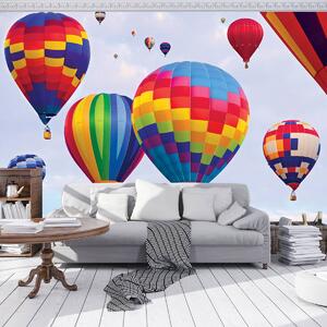 Fotótapéta - Hőlégballonok (152,5x104 cm)