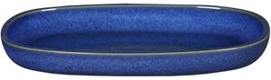 EASE RAKSTONE Kobaltkék Tál 23x15 cm RAK PORCELAIN